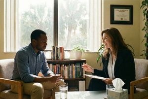 Cognitive Behavioral Therapy session