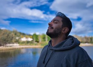 Woman practicing mindfulness and emotional awareness